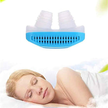 2-in-1 Anti-Snoring & Air Purifier Nose Clip – Comfortable Sleep Solution