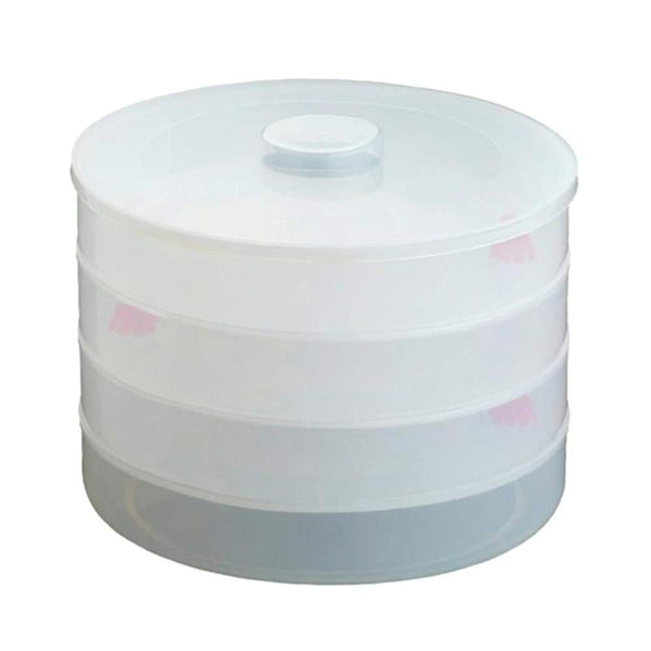 Plastic 4 Compartment Sprout Maker White