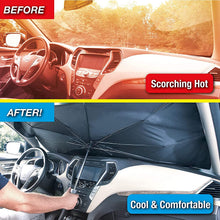 Sunshade cover for car windshield protection