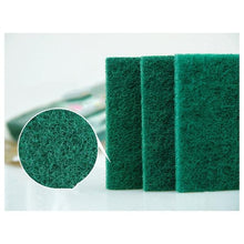 Green Kitchen Scrubber Pads for Utensils & Tiles Cleaning – Pack of 4