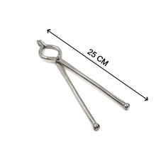 8112 Ganesh Premium Quality Unbreakable Stainless Steel Goti Sandsisansipakkadpincerchimtatongsutensil Holder Smart Kitchen Tool - 8mm