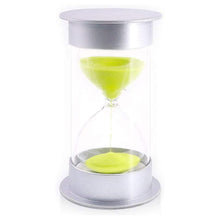 Hourglass Sand Timer - 30-Min Green Timer for Kids, Teachers, Games, and Classroom Time Management