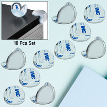 Clear Corner Edge Guards - 4cm Protectors (10 Pcs Set)