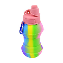 Flexible Collapsible Silicone Sports Water Bottle – 260ml, 20cm Folding