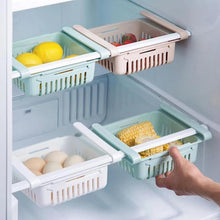 Adjustable Fridge Storage Basket Set - Sliding Racks and Trays for Organized Storage (4 Pc Set).