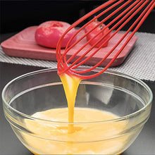 Manual Silicone Whisk Mixer – Rotary Cream, Egg, and Flour Mixer for Kitchen Baking