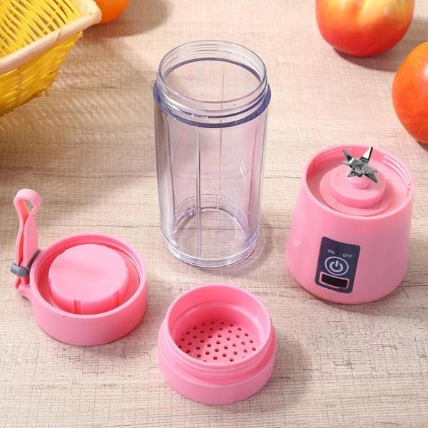 Portable Usb Electric Juicer - 6 Blades (Protein Shaker)