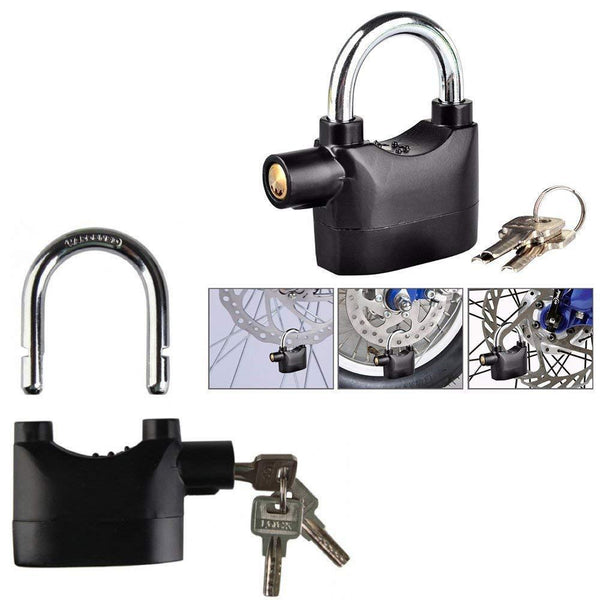 185 Anti Theft Security Pad Lock With Smart Alarm Wukusy