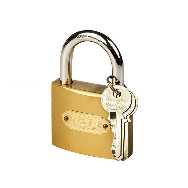 Solid Imitation Copper Lock - Durable, Secure Locking Solution for Various Uses