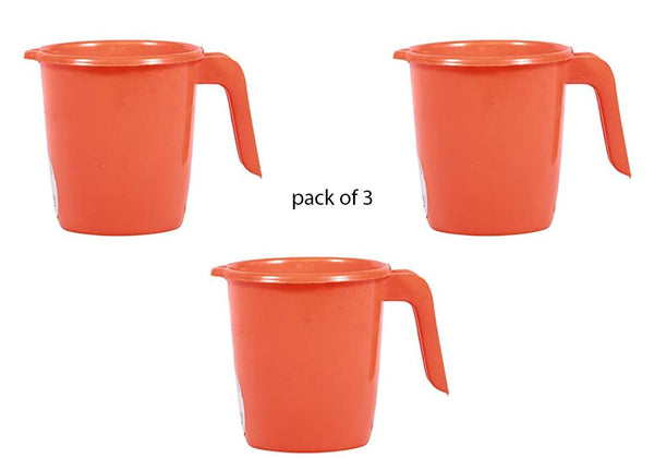 Deluxe Plastic Bathroom Mug – Durable and Lightweight