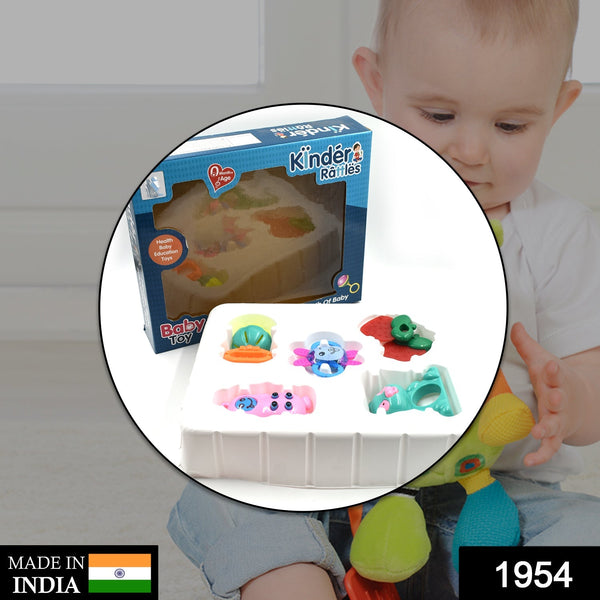 At54 2-Piece Rattle Baby Toy Set for Kids and Babies