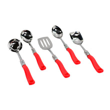 Stainless Steel Serving Spoon Set – 5 Pcs for Dining & Serving