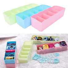 5-Compartment Storage Box – Sock, Handkerchief & Underwear Organizer (Pack of 2)