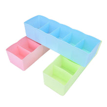 5-Compartment Storage Box – Sock, Handkerchief & Underwear Organizer (Pack of 2)