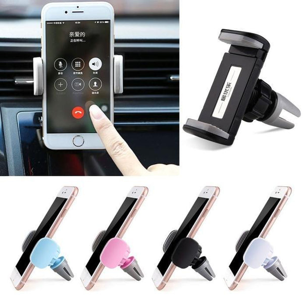 Universal Car Air Vent Mount - Adjustable Phone Holder