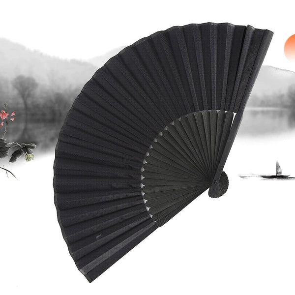 Folding Handheld Fan – Wedding Party Accessory, Pocket-Sized for DIY Decoration & Summer Holidays (1 Pc)