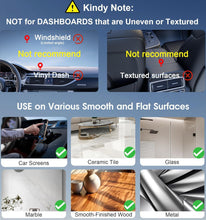 Magnetic Car Phone Holder – Ultra Vacuum Suction Mount | Strong Magnetic Grip | 360° Adjustable | Universal Dashboard Mount Tetpino