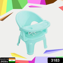 Baby Chair with Tray – Strong and Durable Plastic Chair for Kids, Portable High Chair, and School Study Chair