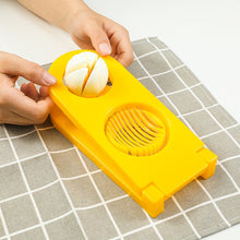 Multi-Segment 2-in-1 Egg Cutter & Slicer – Efficient Kitchen Tool