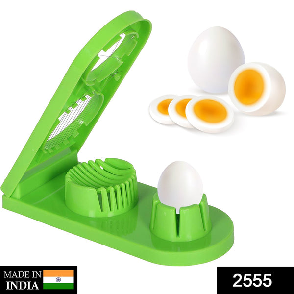 Multi-Segment 2-in-1 Egg Cutter & Slicer – Efficient Kitchen Tool