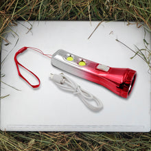 Multi Functional 3 Led Torchlight  Flashlight (1 Pc)