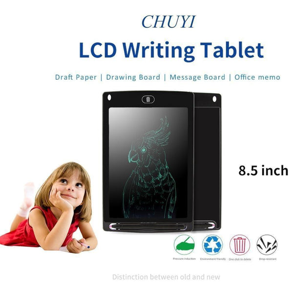 Digital LCD 8.5 Inch Writing and Drawing Tablet – Graphic E-Writer Notepad