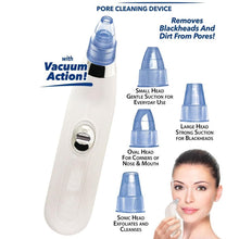 351 -4 In 1 Blackhead Whitehead Extractor Remover Device Acne Pimple Pore Cleaner (Vacuum Suction Tool) Wukusy