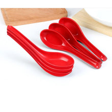 Microwave Safe Unbreakable Colorful Soupdessert Spoons Food Grade Set Of 6 Pcs