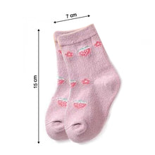 Socks Breathable Thickened Classic Simple Soft Skin Friendly For Kids