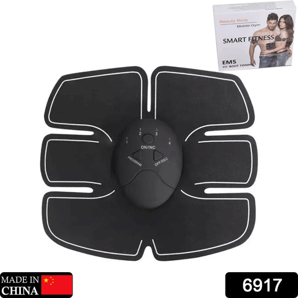 6917  6 Pack Abs Stimulator Wireless Abdominal And Muscle Exerciser Training Device Body Massager6 Pack Abs Stimulator Charging Batterymart Fitness Abs Makerexerciser Training Device