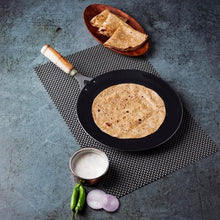 Wooden Handle Roti Tawa - Essential Kitchen Tool for Making Rotis and Parathas.