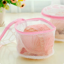 8359 Small Round Cloth Washing Laundray Bag  Washing Net Bag Pouch  Mesh Laundry Bag With Rust Free Zipper For Washing Socks And Underwear (1 Pc)