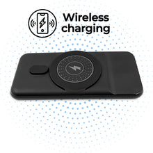 Fast Charging Magnetic Power Bank Portable Wireless  2in1 Usb Battery Charger 10000mah (1 Pc)