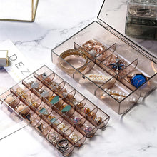 2-Layer Acrylic Jewelry Storage Box - Dustproof Earring & Nail Art Organizer with 30 Compartments