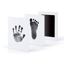 Inkless Baby Handprint & Footprint Kit | Clean-Touch Non-Toxic Imprint Pad with Cards (Black) Top Trendy Essentials