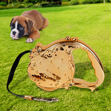 Retractable Telescopic Cat Leash – 3m Golden Traction Belt (1 Pc)