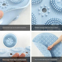 Bathroom Mat- Silicone Non Slip Round Bathroom Mat(Assorted Color) 4nmtwe-ev