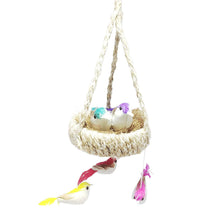 Artificial Jute Hanging Bird's Nest Jhumar for Home Decor