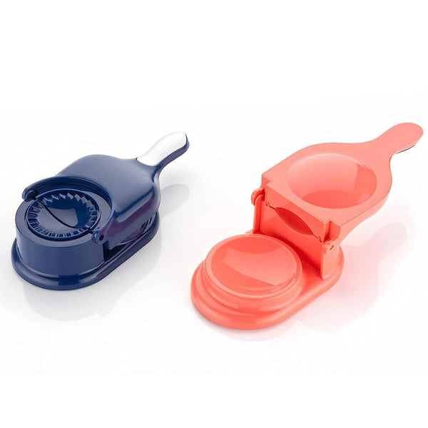 2-in-1 Dumpling Press Mould – For Gujiya, Ghughra & Momos Making Tool