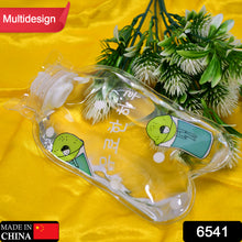 6541 Transparent Multi Design Small Hot Water Bag With Cover For Pain Relief Neck Shoulder Pain And Hand Feet Warmer Menstrual Cramps.