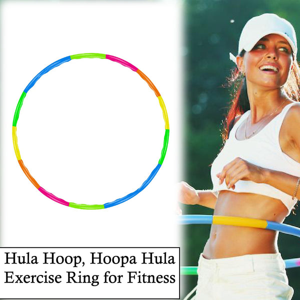 Hula Hoop Exercise Ring for Fitness – Adjustable Hoop for Workout and Weight Loss