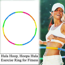 Hula Hoop Exercise Ring for Fitness – Adjustable Hoop for Workout and Weight Loss