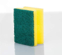 2-in-1 Scrub Sponge Pad for Kitchen Sink & Bathroom Cleaning – Multi-purpose Scrubber