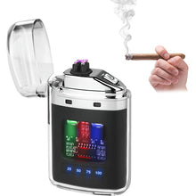 Transparent Dual Arc Plasma Lighter | USB Rechargeable Windproof Electric Lighter Top Trendy Essentials