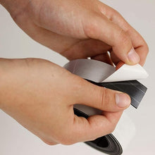 Flexible Magnetic Tape Roll with 3M Adhesive | Cuttable Sticky Magnet Strip for Home & Office (1cm x 3m) Top Trendy Essentials