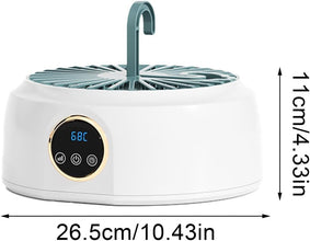 Portable Clothes Dryer with Timer, UV Light & Low Noise – Compact Electric Laundry Dryer for Quick Drying, Travel & Small Spaces (1 Set) - Top Trendy Essentials