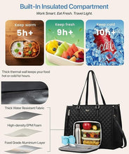 2-in-1 Tote Bag with Matching Pouch | Large Capacity Faux Leather Work & Lunch Shoulder Bag Top Trendy Essentials