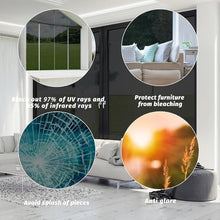Privacy Window Glass Film | Self-Adhesive Frosted Black Window Vinyl for Home & Office (30 × 300 cm) Top Trendy Essentials