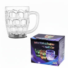 LED Glass Cup – Rainbow Color Light-Up Flashing Mug for Parties & Celebrations (1 Pc) - Top Trendy Essentials
