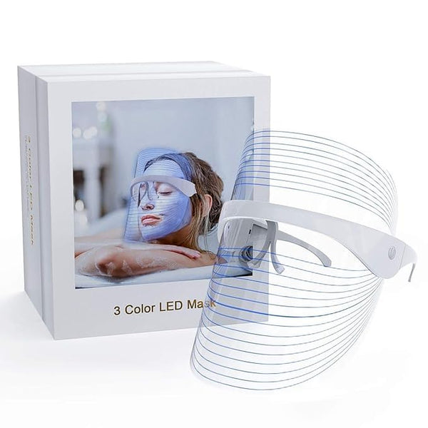 Unisex 3-in-1 LED Beauty Face Mask – Anti-Acne & Anti-Aging Top Trendy Essentials